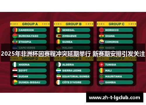 2025年非洲杯因赛程冲突延期举行 新赛期安排引发关注 2025年非洲杯因赛程冲突延期举行 新赛期安排引发关注
